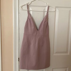 Tobi Plunging Neck Dress